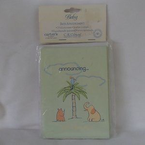 🌟Host Pick!🌟Beatles John Lennon Art Baby Shower Announcements NIP Unopened